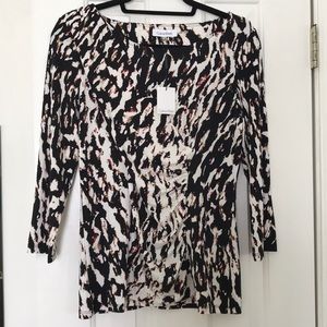Calvin Klein dressy top.Never worn.With Tags.Sz-M